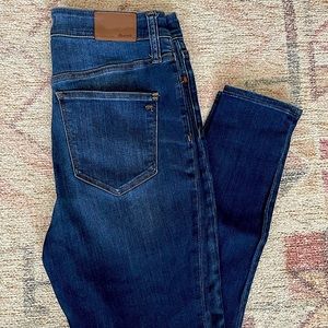 Madewell Jeans- Curvy high-rise, skinny